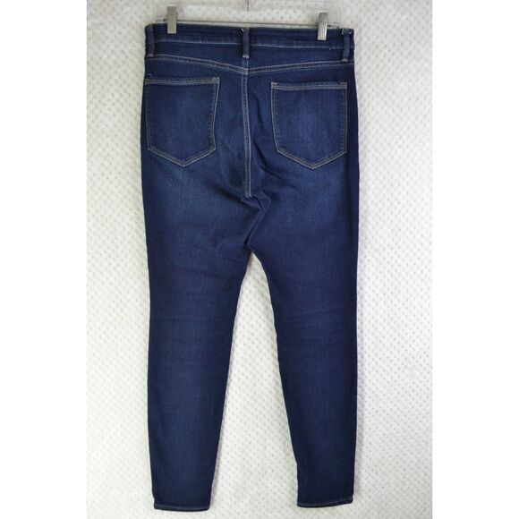 Athleta Women's 8 Ultra Skinny Sculptek Stretch Dark Wash Denim Jeans - Picture 5 of 12